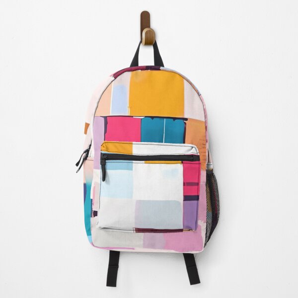 Item preview, Soft Geometric Abstraction – Pastel Color Block Art designed and sold by SparkyBamBam.