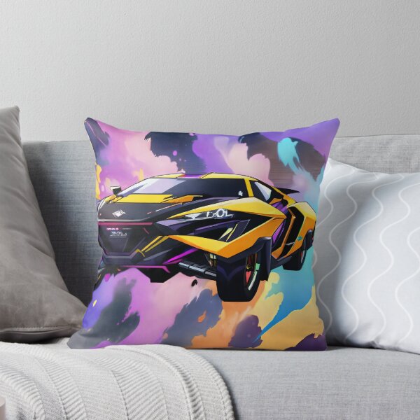 Item preview, Adventure Car, Splash Of Colors, Purple & Yellow designed and sold by DigitalHeadache.
