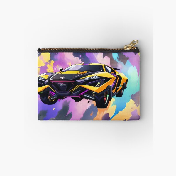 Item preview, Adventure Car, Splash Of Colors, Purple & Yellow designed and sold by DigitalHeadache.