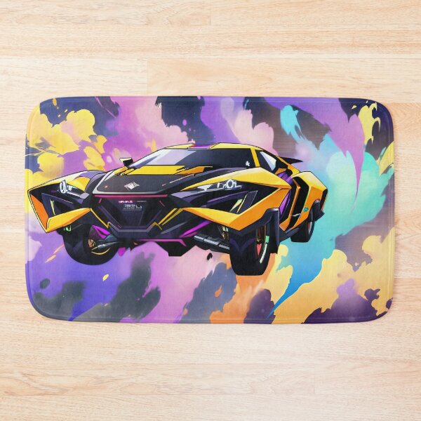 Item preview, Adventure Car, Splash Of Colors, Purple & Yellow designed and sold by DigitalHeadache.