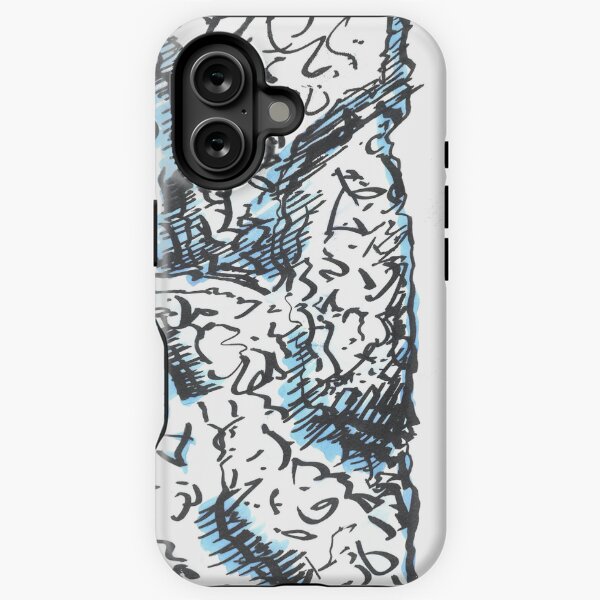Item preview, Ponderosa Pine In Blue designed and sold by Daily Drewings.