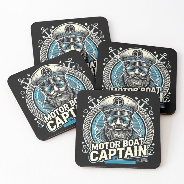 Item preview, Motor Boat Captain Funny Nautical  designed and sold by love3617.