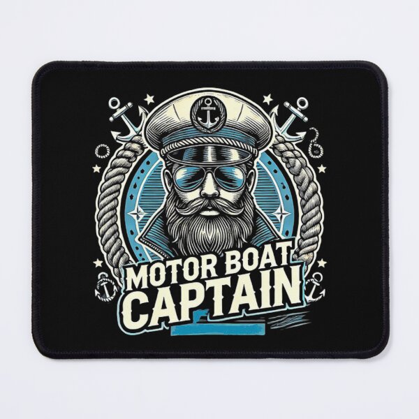 Item preview, Motor Boat Captain Funny Nautical designed and sold by love3617.