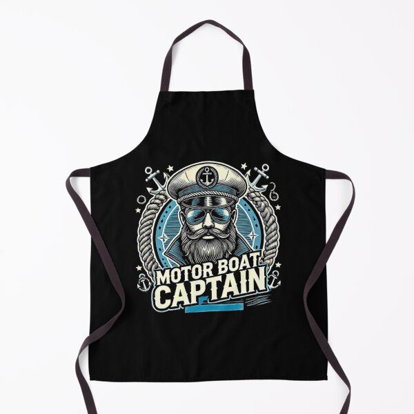 Item preview, Motor Boat Captain Funny Nautical  designed and sold by love3617.
