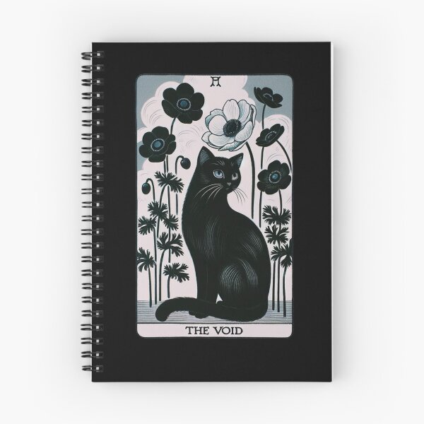 Item preview, The Void Kitty Cat Tarot Card designed and sold by FrictionMaxxing.