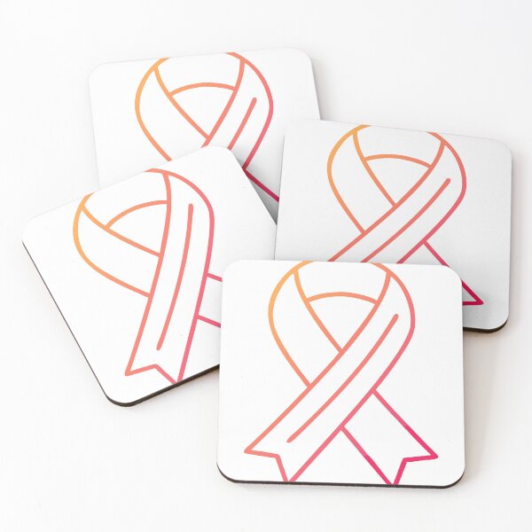 Item preview, Gradient Awareness Ribbon Design on Black Background designed and sold by Creative88Art.