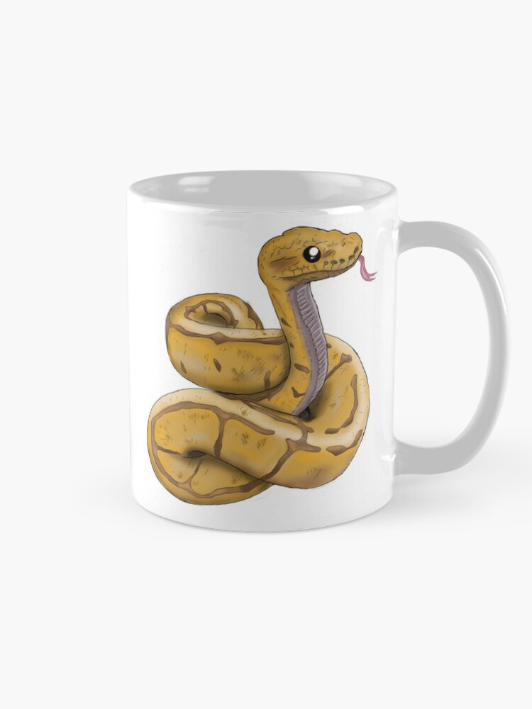 Thumbnail 3 von 6, Kaffeebecher, Bananenball-Python designt und verkauft von Soulshinecc.