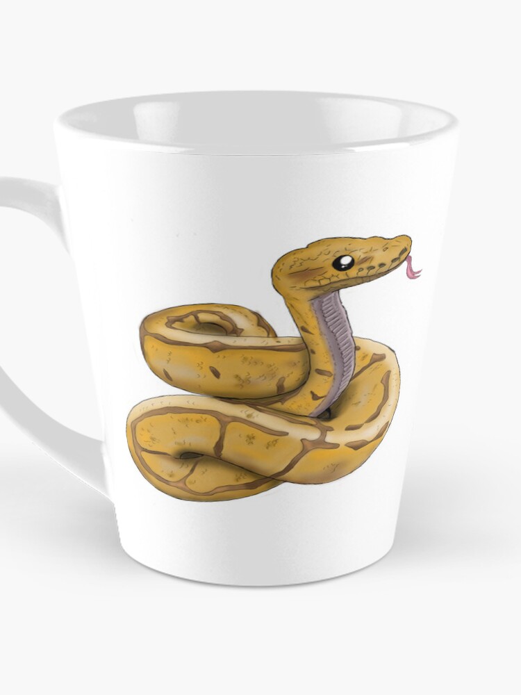 Thumbnail 3 von 4, Kaffeebecher, Bananenball-Python designt und verkauft von Soulshinecc.