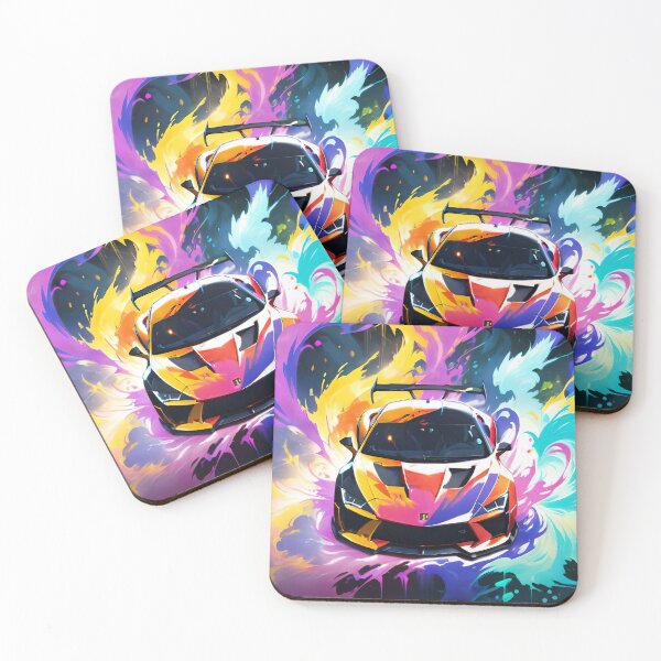 Item preview, Sports Car, Splash Of Colors designed and sold by DigitalHeadache.