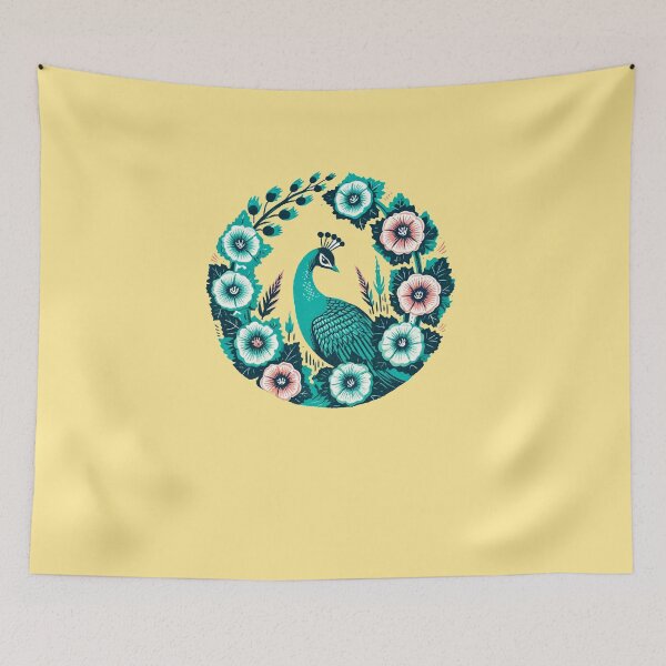 Item preview, Retro Peacock designed and sold by FrictionMaxxing.