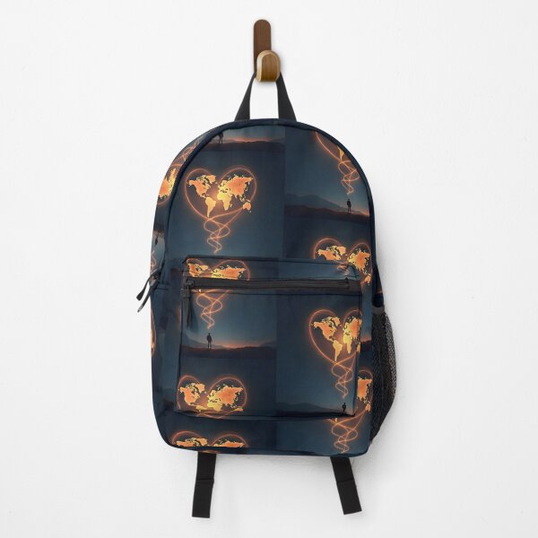 Item preview, Golden Heart of Exploration designed and sold by QuickPick Store.