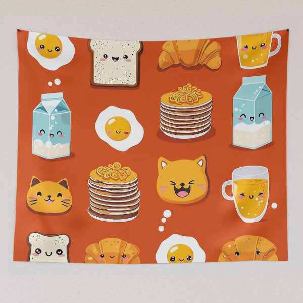 Item preview, Kawaii Morning Treats designed and sold by BoyFriendAI.