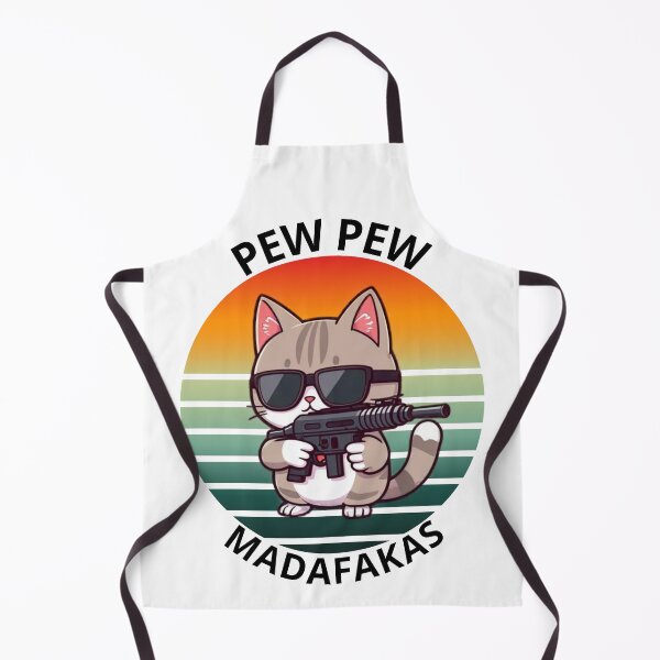 Item preview, Cat with gun designed and sold by ImagineItNow.