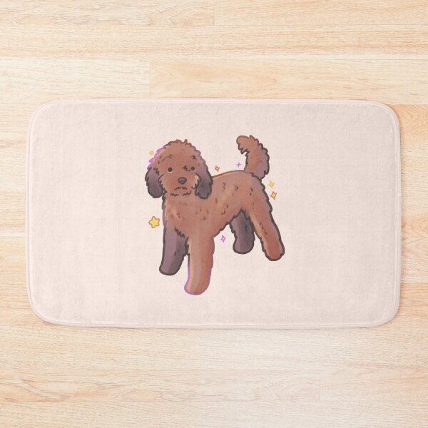 Item preview, Chocolate Goldendoodle designed and sold by Mayarartsy.