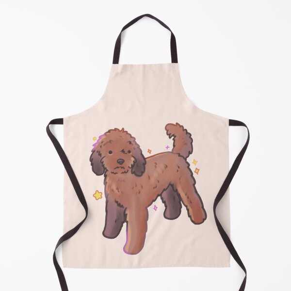 Item preview, Chocolate Goldendoodle designed and sold by Mayarartsy.