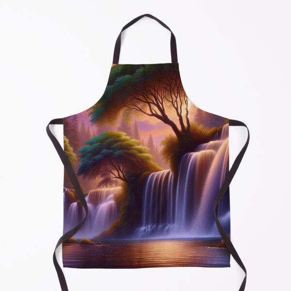 Item preview, A Magical Sunset Waterfall designed and sold by TeerifficTees4U.