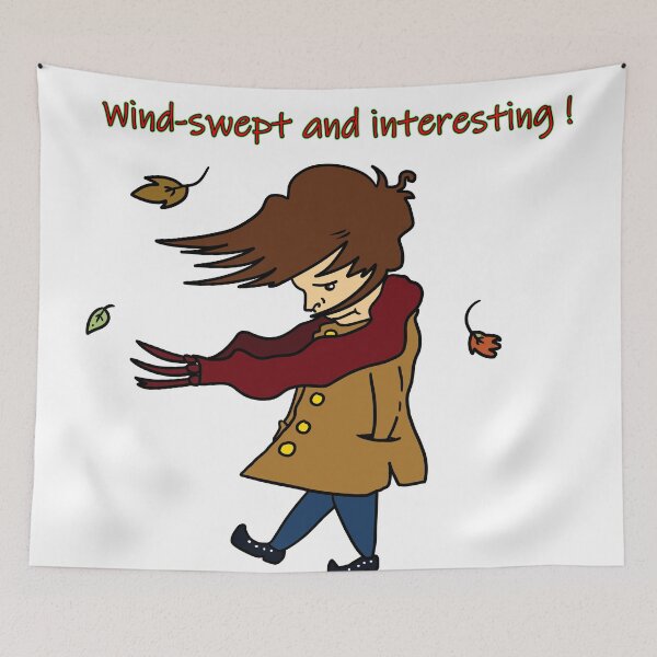 Item preview, Wind-swept and interesting cartoon designed and sold by Grant Wilson.