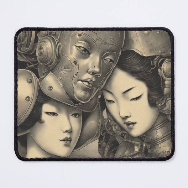 Item preview, Robot Shunga Erotic Art Imitation | #20 designed and sold by NickWhittleArt.