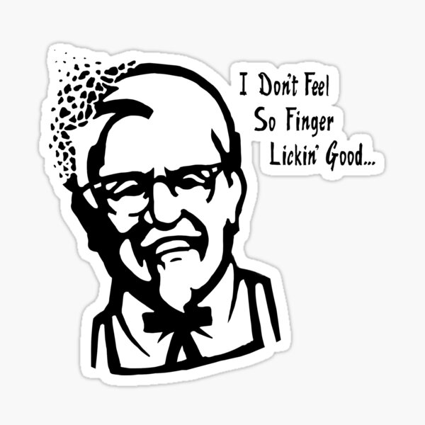 Colonel Sanders Stickers Redbubble