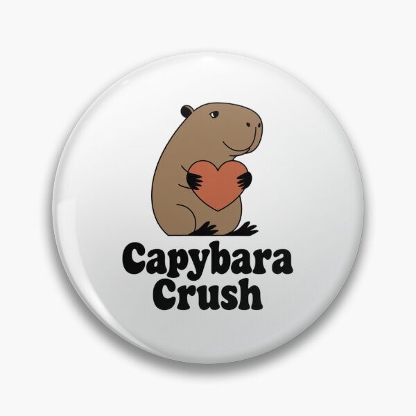 Item preview, Capybara Crush: Funnny Valentines Artwork designed and sold by Davideus.