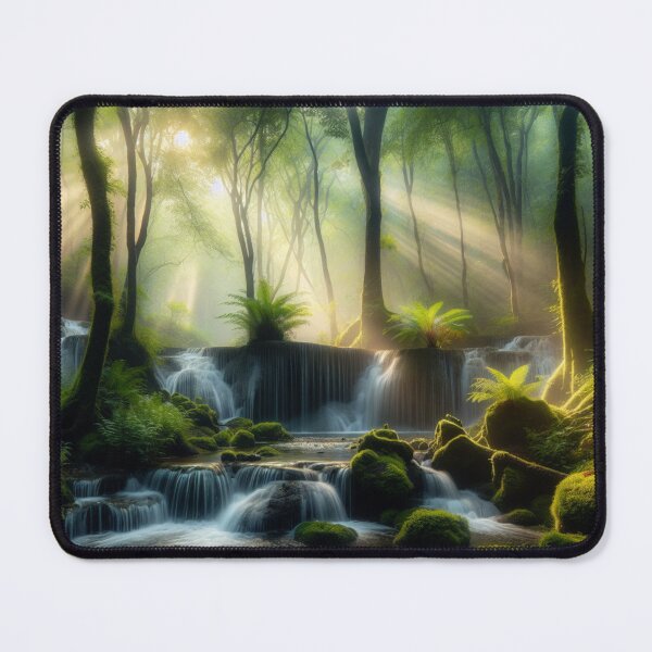 Item preview, A Gentle Waterfall at Dawn designed and sold by TeerifficTees4U.