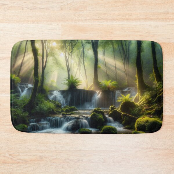Item preview, A Gentle Waterfall at Dawn designed and sold by TeerifficTees4U.