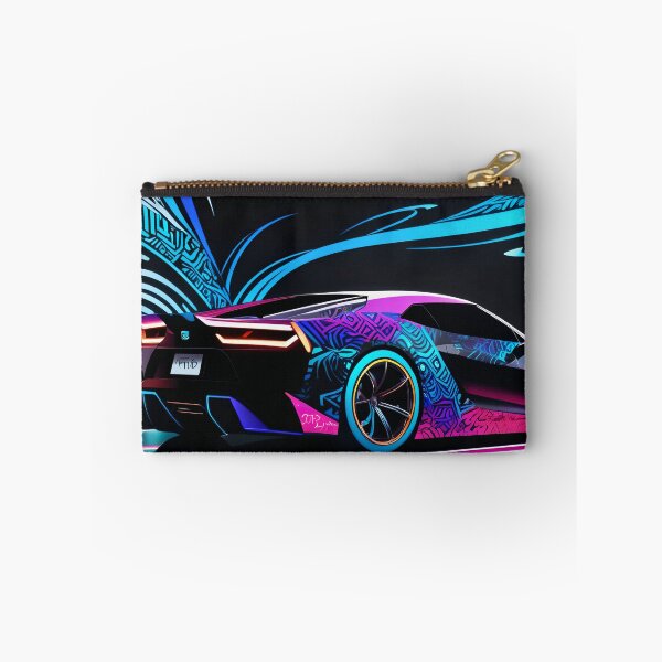 Item preview, Sports Car, Islamic Patterns, Neon Colors designed and sold by DigitalHeadache.