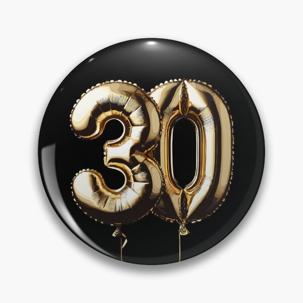 Item preview, 30 Years Gold Balloon Foil Balloon Gift designed and sold by Pineapple-Tree.