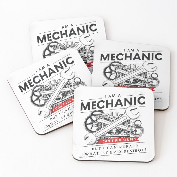 Item preview, I Am a Mechanic – Bold and Humorous designed and sold by KageCraft.
