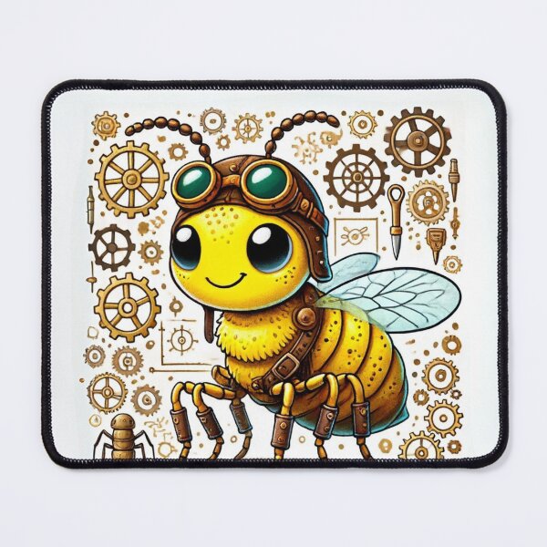 Item preview, Steampunk Yellow Aphid designed and sold by Sillytoe.