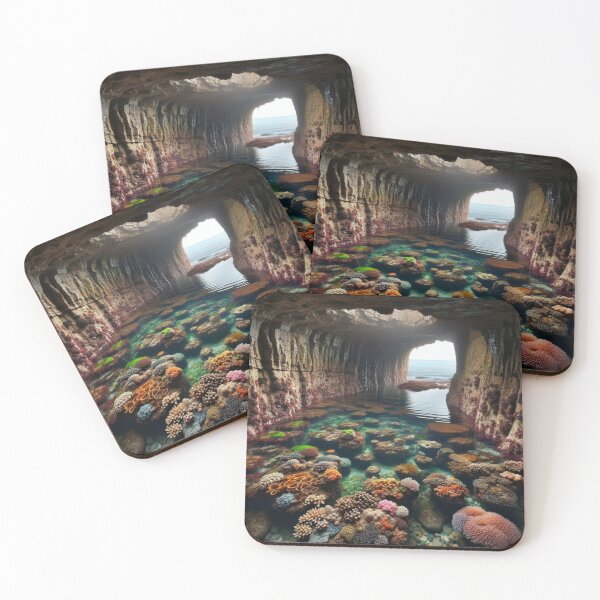 Item preview, Coral Sea Cave designed and sold by TeerifficTees4U.