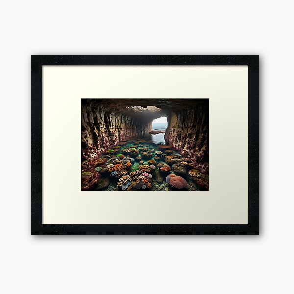 Item preview, Coral Sea Cave designed and sold by TeerifficTees4U.