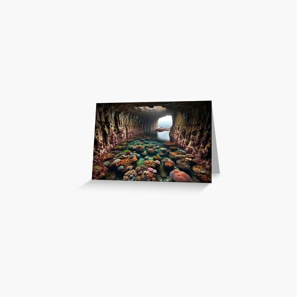 Item preview, Coral Sea Cave designed and sold by TeerifficTees4U.