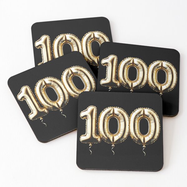 Item preview, 100 Years Gold Balloon Foil Balloon Gift designed and sold by Pineapple-Tree.