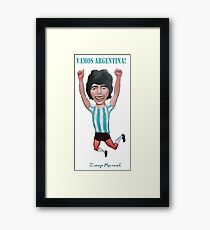 Vamos Argentina! Framed Print