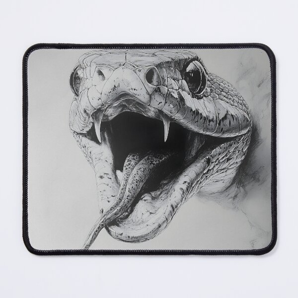 Item preview, Realistic Snake drawing designed and sold by Pencil-Art.
