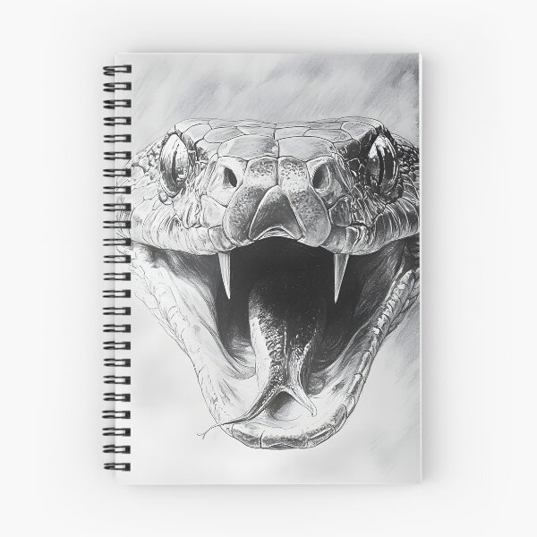 Item preview, Realistic Snake drawing designed and sold by Pencil-Art.