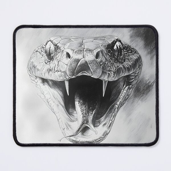 Item preview, Realistic Snake drawing designed and sold by Pencil-Art.