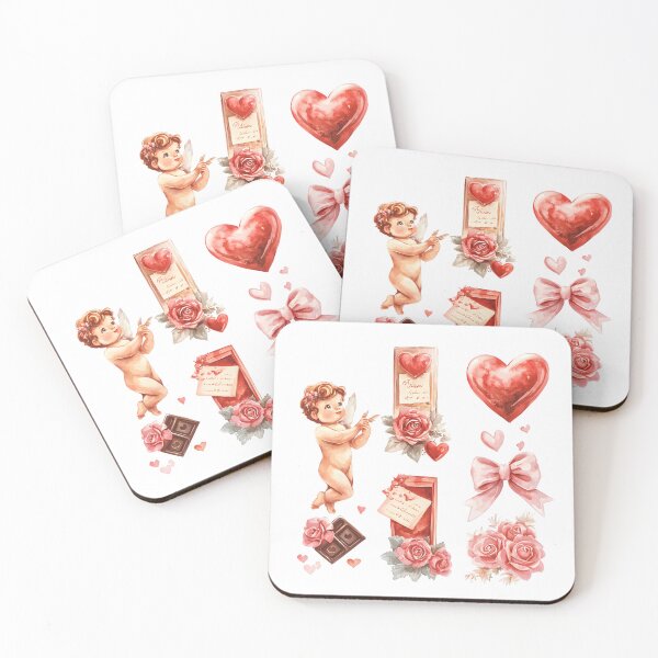 Item preview, Valentine's Day Clip Art - Hearts, Roses & Cupid Elements for Creative Projectsrs Clipart designed and sold by AnnDesignStudio.