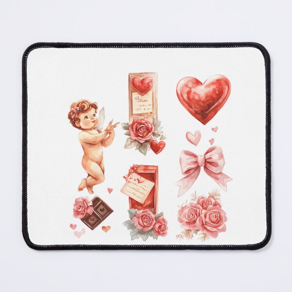 Item preview, Valentine's Day Clip Art - Hearts, Roses & Cupid Elements for Creative Projectsrs Clipart designed and sold by AnnDesignStudio.