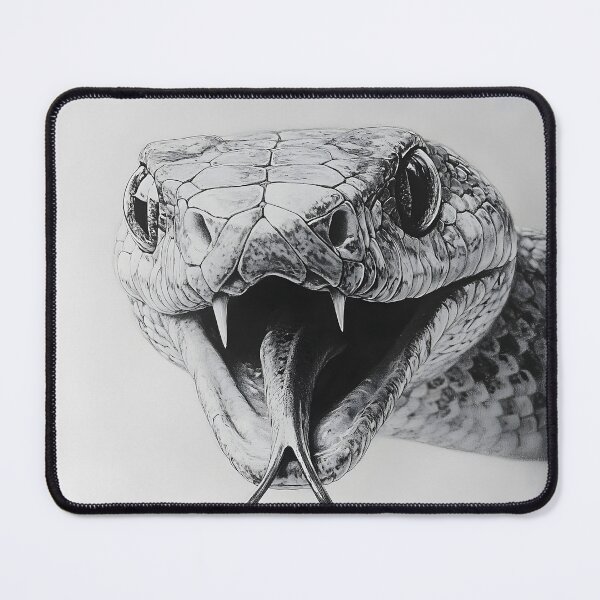Item preview, Realistic Snake drawing designed and sold by Pencil-Art.