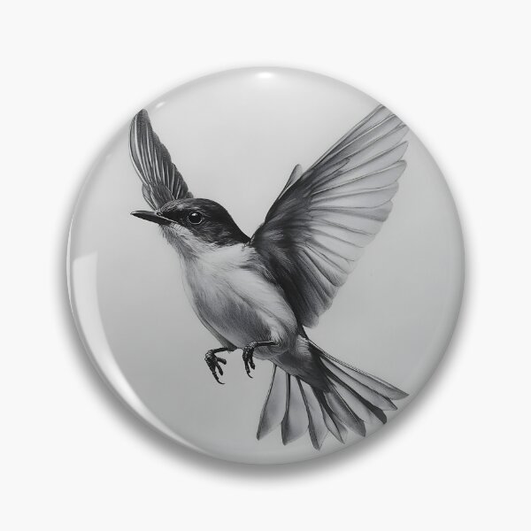 Item preview, Realistic Bird Pencil Drawing designed and sold by Pencil-Art.