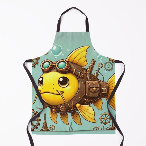 Item preview, Steampunk Yellow Bullhead Catfish designed and sold by Sillytoe.
