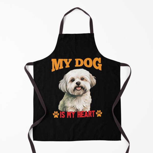 Item preview, Maltese Dog Pet Dog Owner Art Design My Dog Is My Heart Dog designed and sold by fantasticdesign.