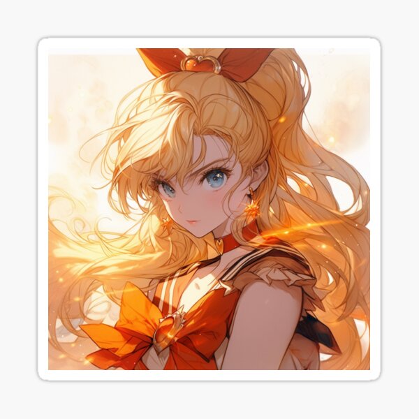 Vista previa del artículo con la obra «Sailor Venus estilizada», diseñado y vendido por Solace Sparkles.