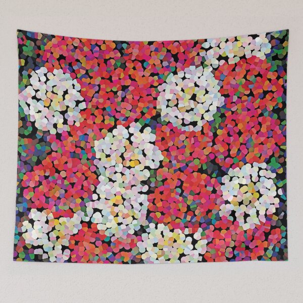 Item preview, Red Crystal Floral Blooms designed and sold by Yolanda Designs.