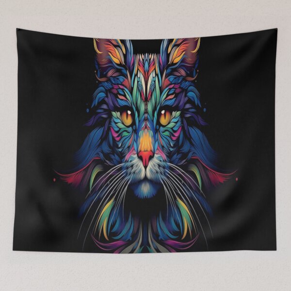Item preview, AWP PDP A CATS 5 COLORFUL ART designed and sold by Infopreneur1231.