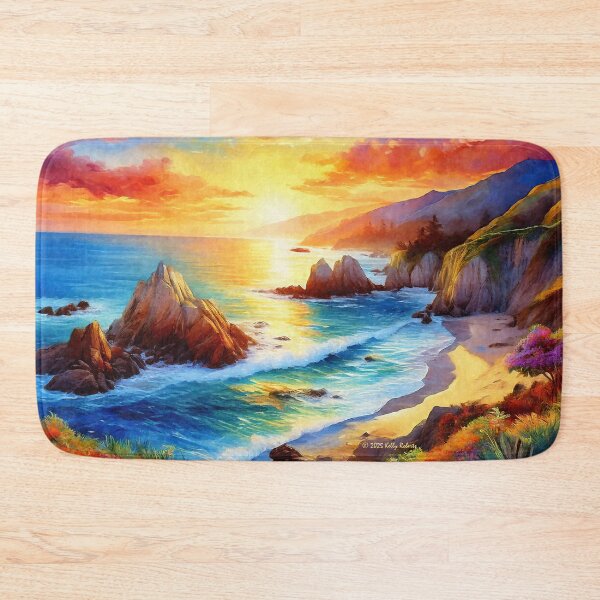 Item preview, Big Sur at Sunset designed and sold by MystAvalon.