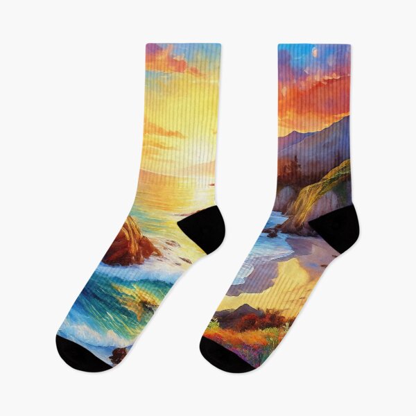 Item preview, Big Sur at Sunset designed and sold by MystAvalon.