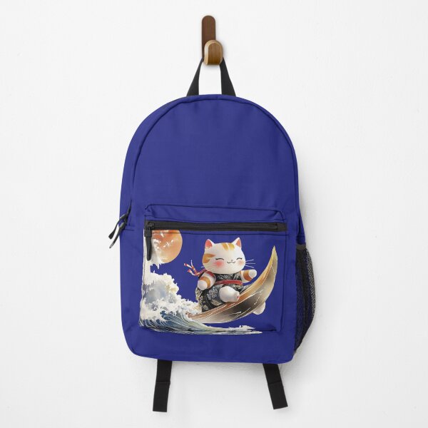 Item preview,  The samurai cat catching the perfect Wave! designed and sold by Hadarita.